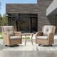 Option Yellow Wicker / Beige Cusion