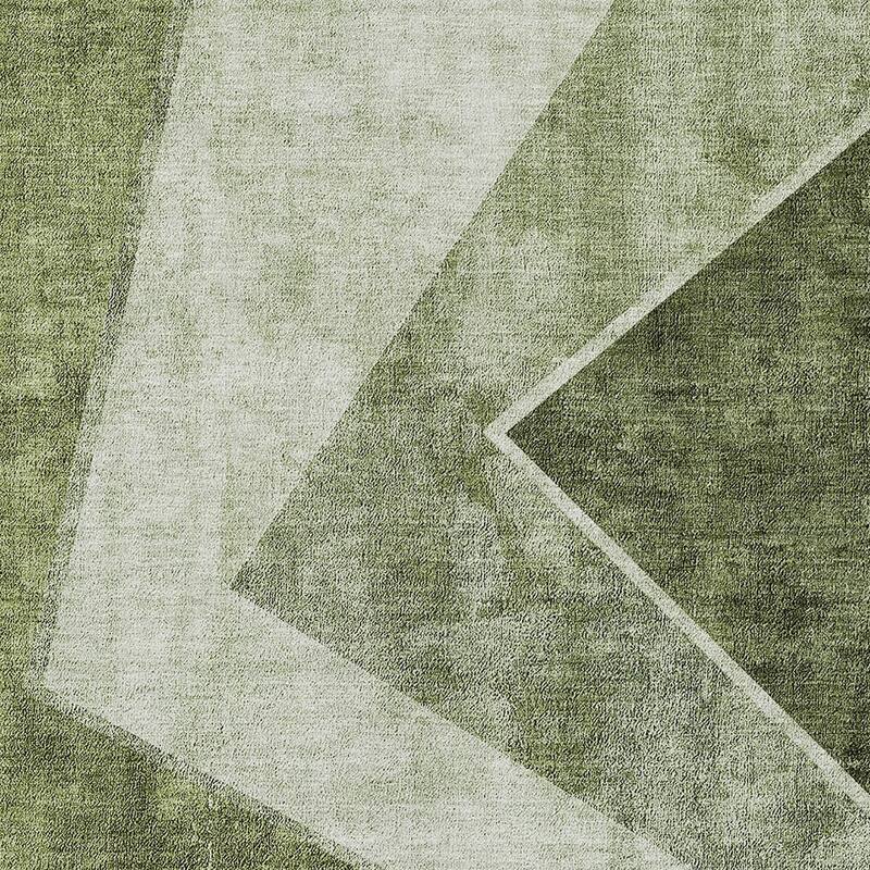 HomeRoots Geometric Transitional Rectangle Outdoor Rug