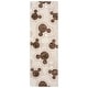preview thumbnail 14 of 12, Licensed Disney Mickey Mouse Bravo Encore Pop Art Modern Geometric Polypropylene Indoor Area Rug 2' 7" x 8' - Brown - Runner