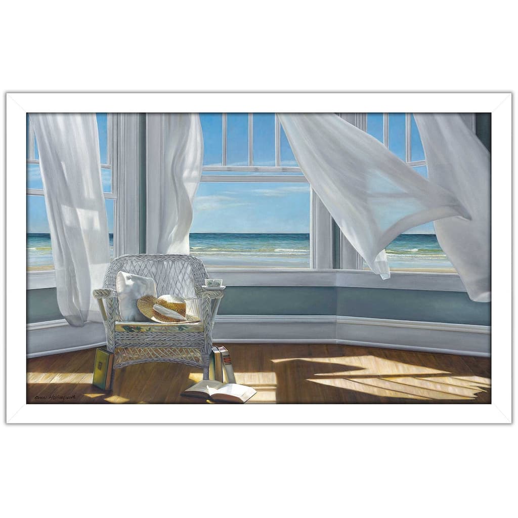 "Gentle Reader" by Karen Hollingsworth Print on Acrylic