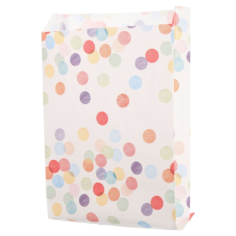 100pcs Paper Sandwich Bags Paper Lunch Bags Multicolor Spot