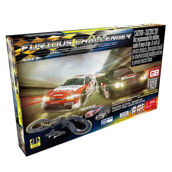 Furious Challenger Road Racing Slot Car Set - Electric Powered. Opens flyout.