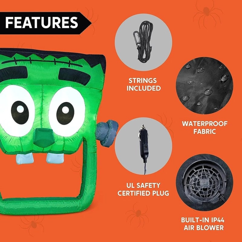 4.3 FT Halloween Inflatable Zombie