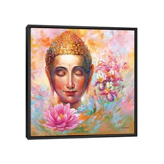 iCanvas "Buddha" by Leon Devenice Framed Canvas Print - Bed Bath ...