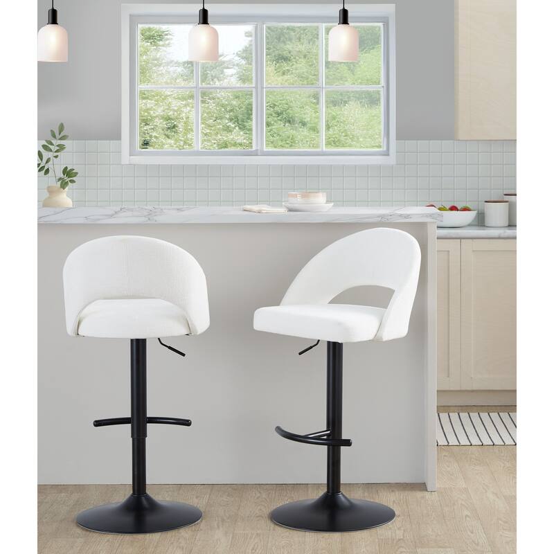 Renee Adjustable Barstool - Set of 2