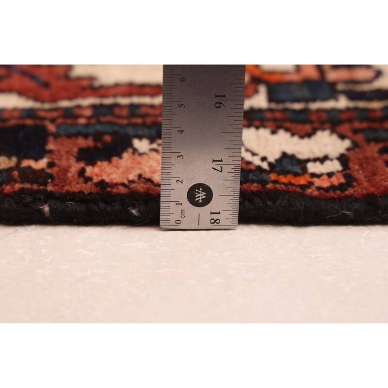 ECARPETGALLERY Hand-knotted Kayseri Vintage Red Wool Rug - 5'1 x 6'9