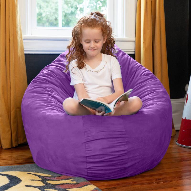 Jaxx 4 ft Cocoon Kids Bean Bag Chair and Crash Pad