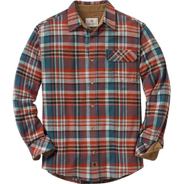 Legendary Whitetails Men's Plaid Buck Camp Flannels