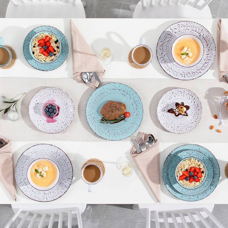 vancasso Vine 16-Piece Stoneware Dinnerware Set(Service For 4)