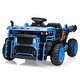 preview thumbnail 15 of 25, 24V Ride On Dump Truck,2 Seater Ride On Construction Vehicle with Remote Control Blue