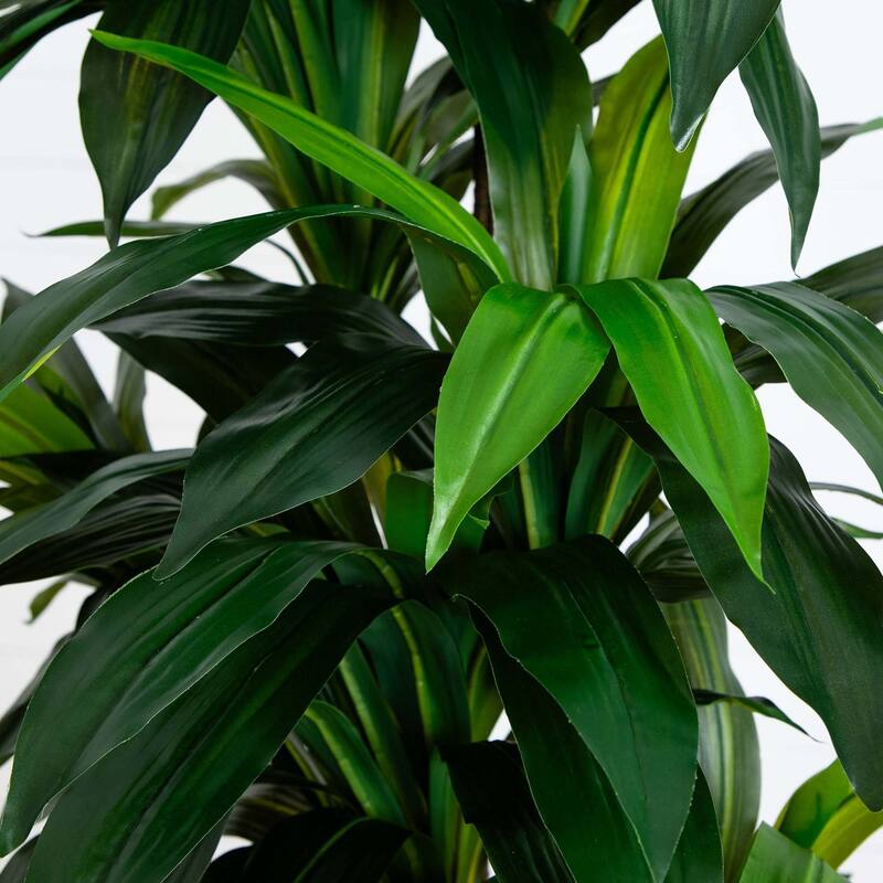 9' Artificial Dracaena Tree with Real Touch Leaves - Green