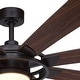 preview thumbnail 15 of 14, Burlington 68 in. Indoor Outdoor Windmill Ceiling Fan with Reversible Blades, LED Light Kit, Remote, 6 Speeds Efficient DC Motor