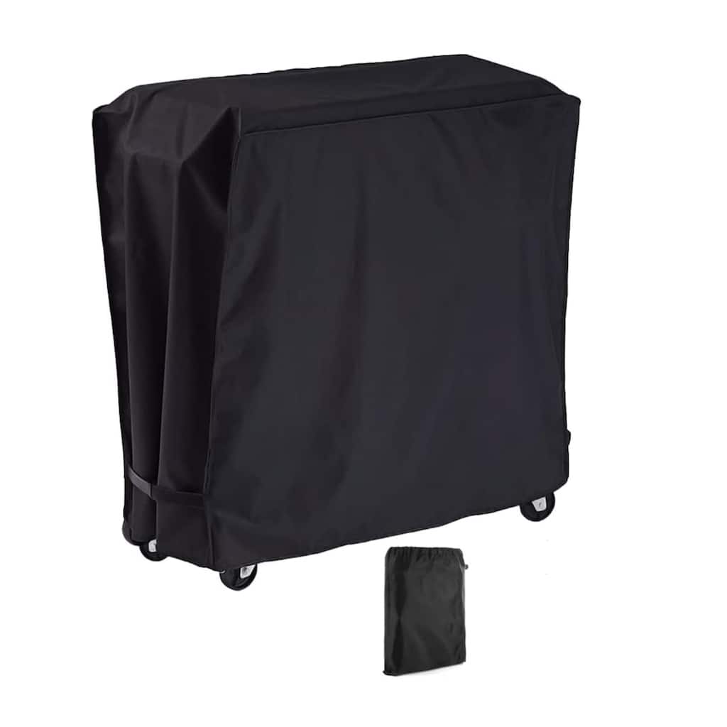 Waterproof Rolling Cooler Cover for 65-80 Quart Ice Chest - Patio Party Cart Protector - 34"Lx19"Wx31"H