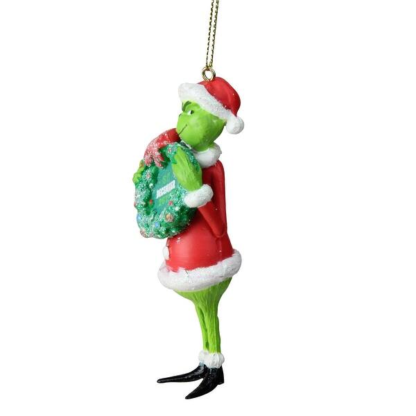 Shop 4 25 Dr Seuss The Grinch Holding Wreath Christmas Tree
