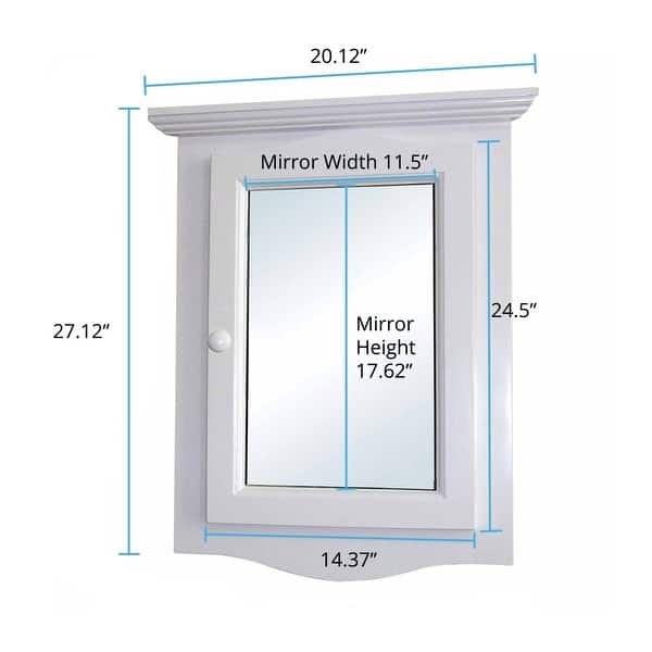 Corner White Wall Mount Medicine Cabinet Recessed Door Fully Medicine Cabinet Recessed Door