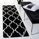 preview thumbnail 6 of 23, SAFAVIEH Dallas Shag Giusy Trellis 1.5-inch Thick Rug