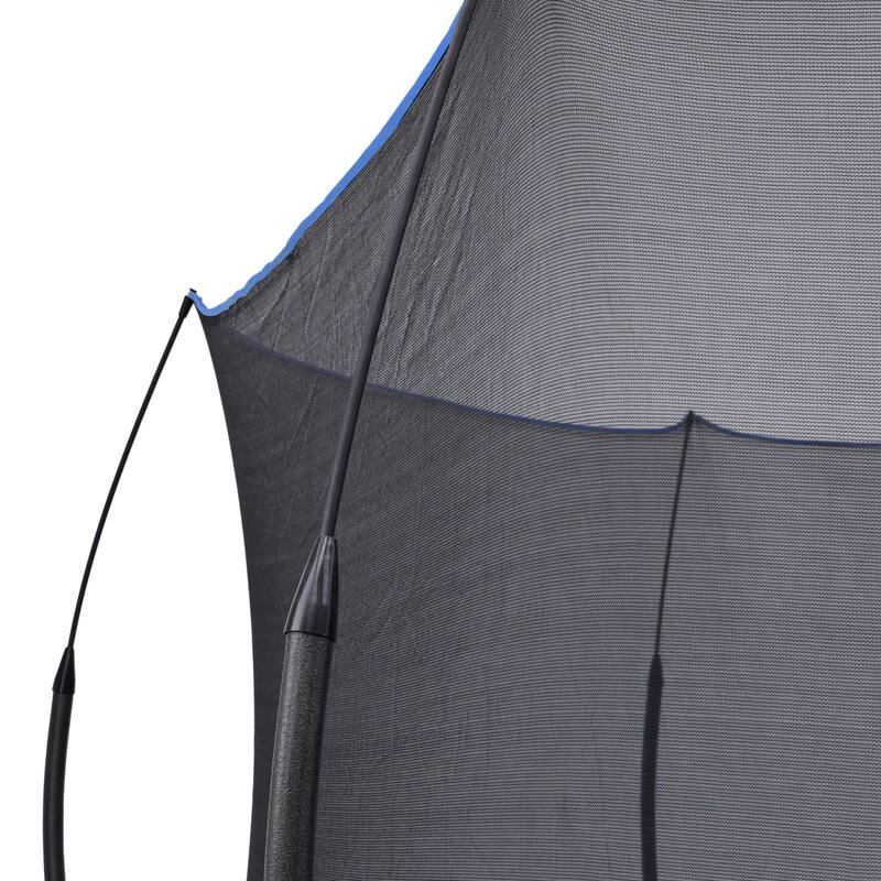 10FT Trampoline with Inner Safety Net (Elastic Ropes Version) - Blue