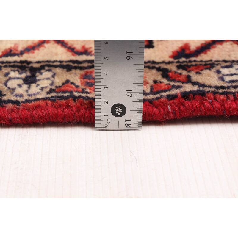 ECARPETGALLERY Hand-knotted Konya Anatolian Light Red Wool Rug - 5'4 x 9'10