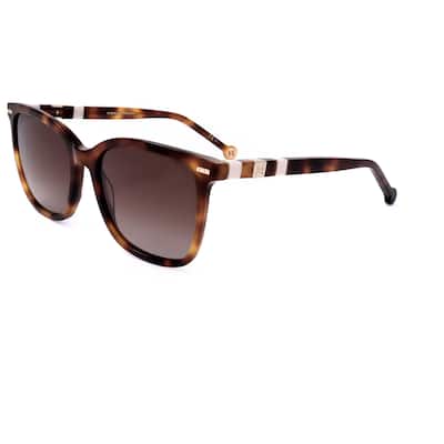 Carolina Herrera Woman 57mm Havana Ivory Sunglasses CH0045-S-C1H-57