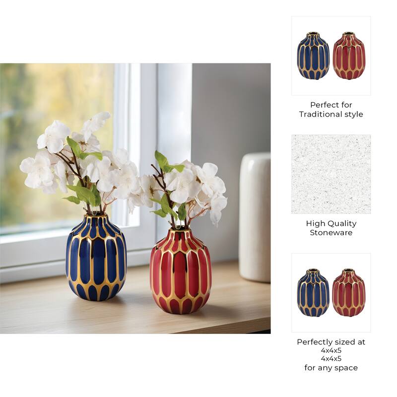 Decorative Ceramic Bud Modern Decorative Vase