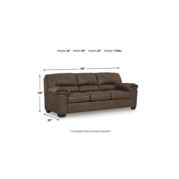 dimension image slide 1 of 2, Signature Design by Ashley Bladen 2-Piece Upholstery Package - 90"W x 36"D x 38"H