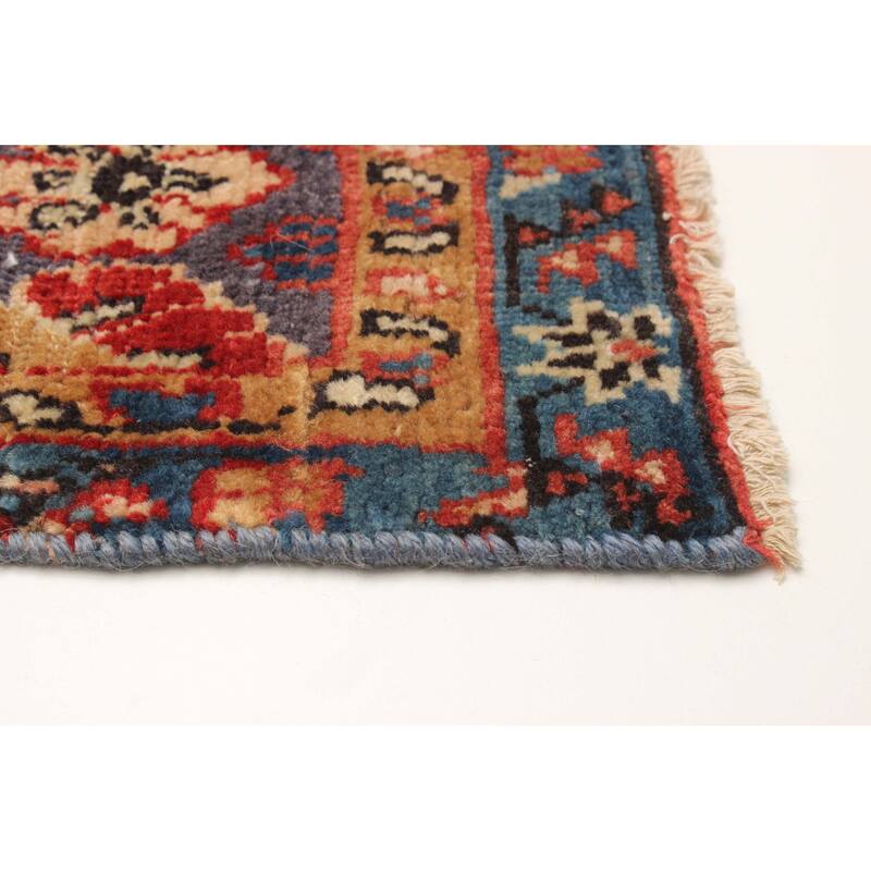 ECARPETGALLERY Hand-knotted Andelz Dark Grey Wool Rug - 3' 4" x 10' 6"