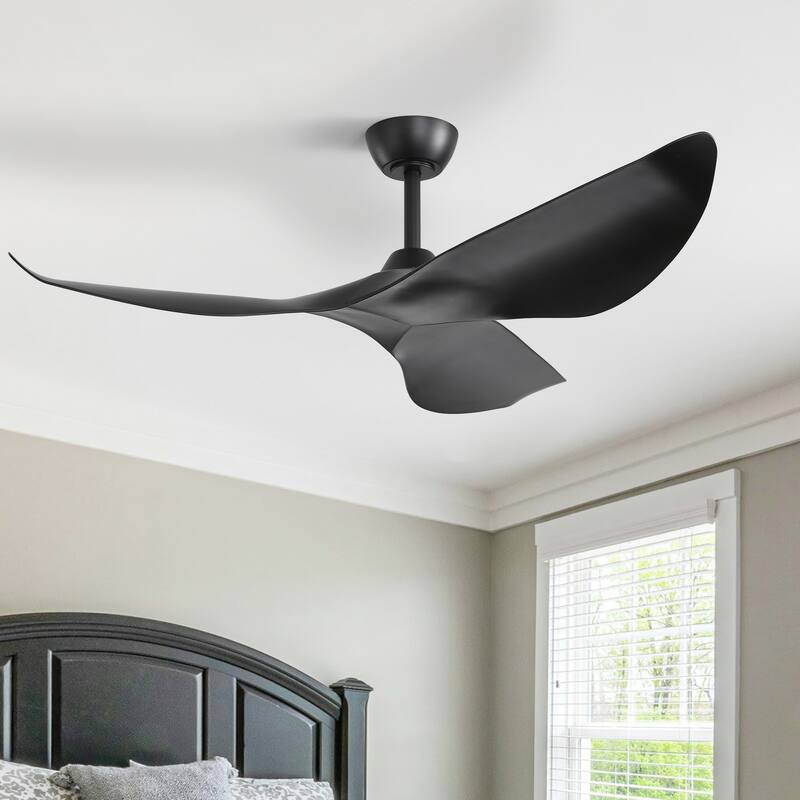 Sofucor 38"/52" Farmhouse Style Wood Walnut / ABS Blades Ceiling Fan With Lights and Remote Control, Dimmable LED Optional