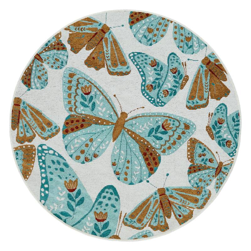 Hilary Farr Critter Comforts by Kaleen - 5' x 5'