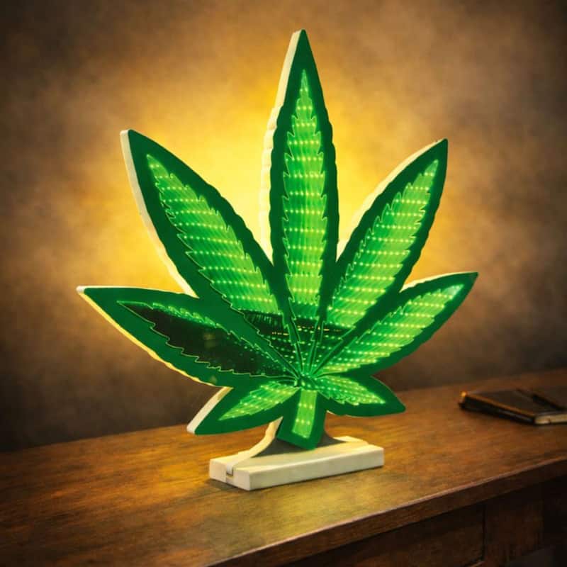 Cannabis Leaf Ekkolight - N/A