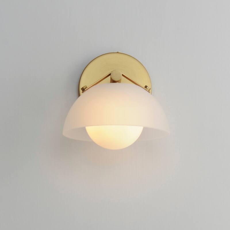 Studio M SM31001FT Domain 7" Tall LED Bathroom Sconce with Glass