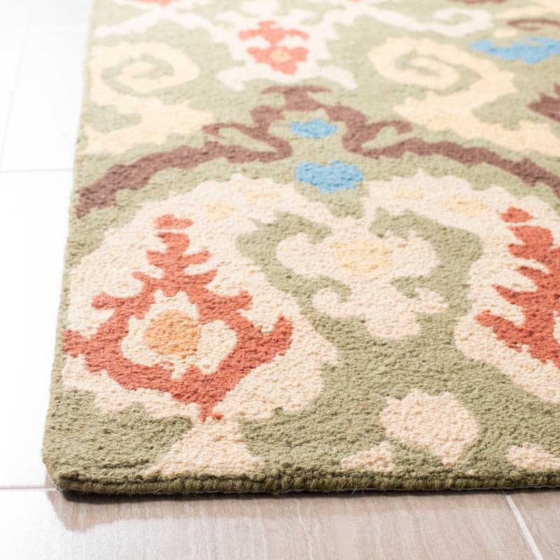 SAFAVIEH Hand-hooked Chelsea Vivi Country Oriental Wool Rug