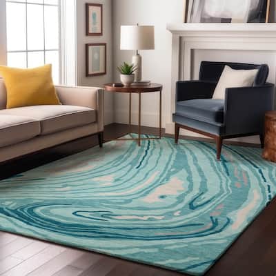 Premium Washable Super Soft Abstract Contemporary Mayfield Rug