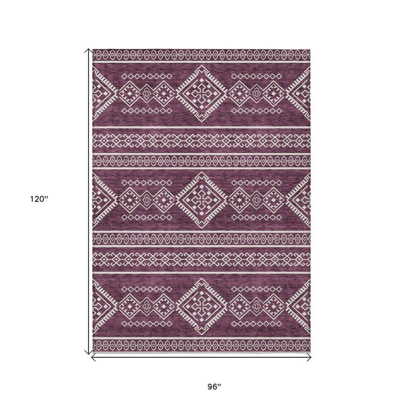 HomeRoots Southwestern Transitional Rectangle Outdoor Rug