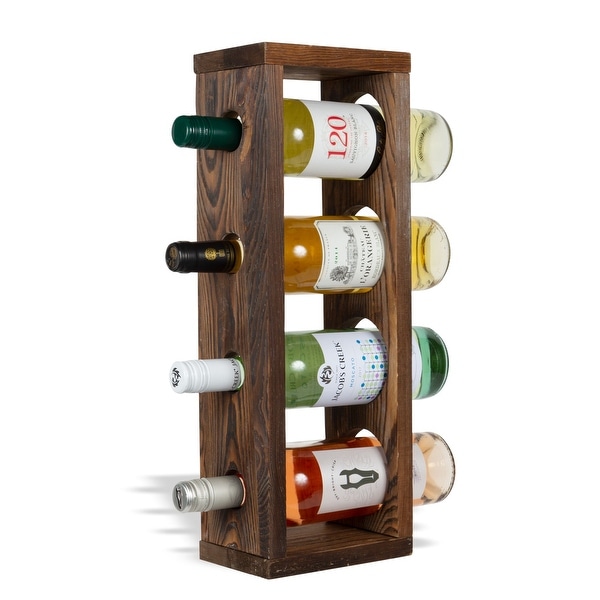 Rustic State Sonoma Wooden Wine Rack Wall Mounted Bottle Holder