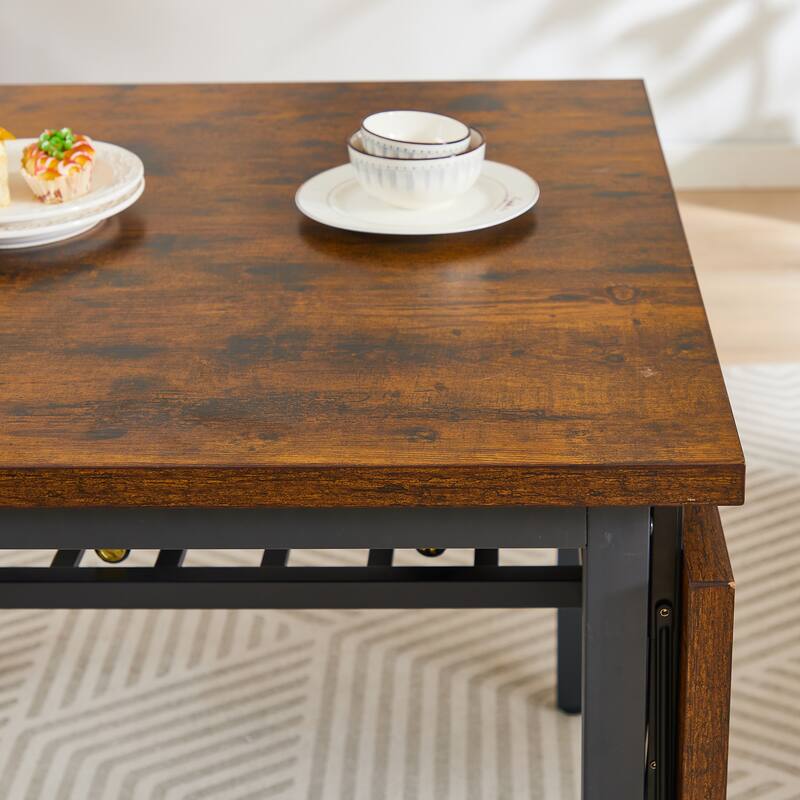 Modern Coffee Table with Big Capacity and Child Safe MDF Top for Be Used Compact Living Rooms Family Nights