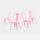 preview thumbnail 14 of 116, Industrial Metal 18 Inch Stackable Dining Chair Set