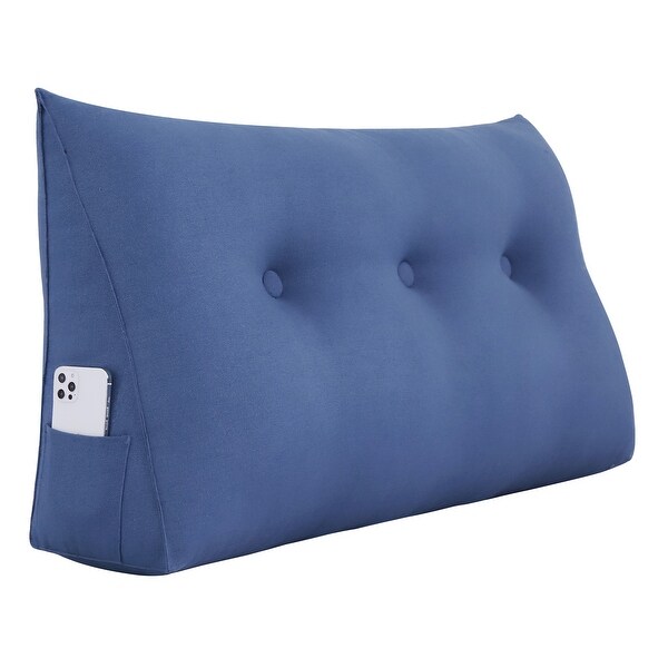 decorative wedge pillow
