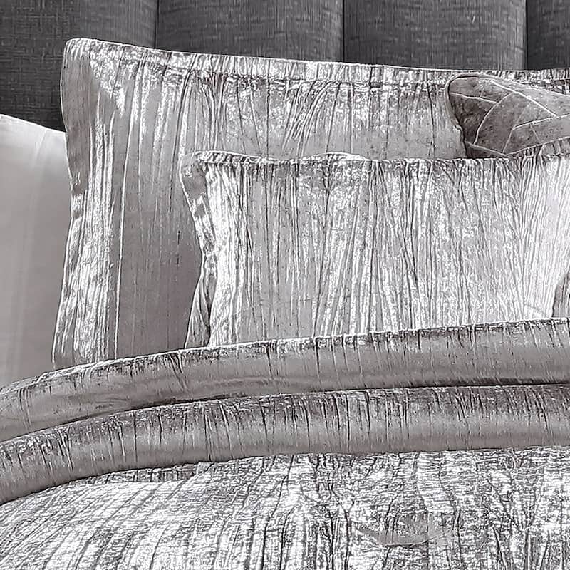 Riverbrook Home Turin Crinkled Velvet Comforter Collection