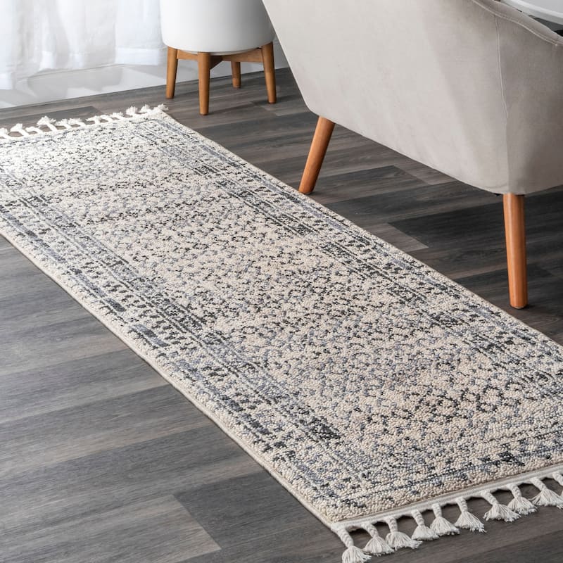 Nuloom Contemporary Faded Diamond Checkers Area Rug
