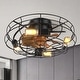 preview thumbnail 4 of 4, Industrial Style Led Ceiling Fan
