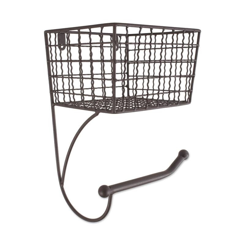 DII Farmhouse Toilet Paper Holder - Bronze