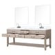 preview thumbnail 39 of 40, Lexora Norwalk Bath Vanity, Carrara Marble Top, Faucet Set, and Mirror