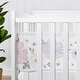 preview thumbnail 4 of 4, Boho Floral Girl Sweet Jojo Designs + BreathableBaby Breathable Mesh Crib Liner Bohemian Farmhouse Watercolor