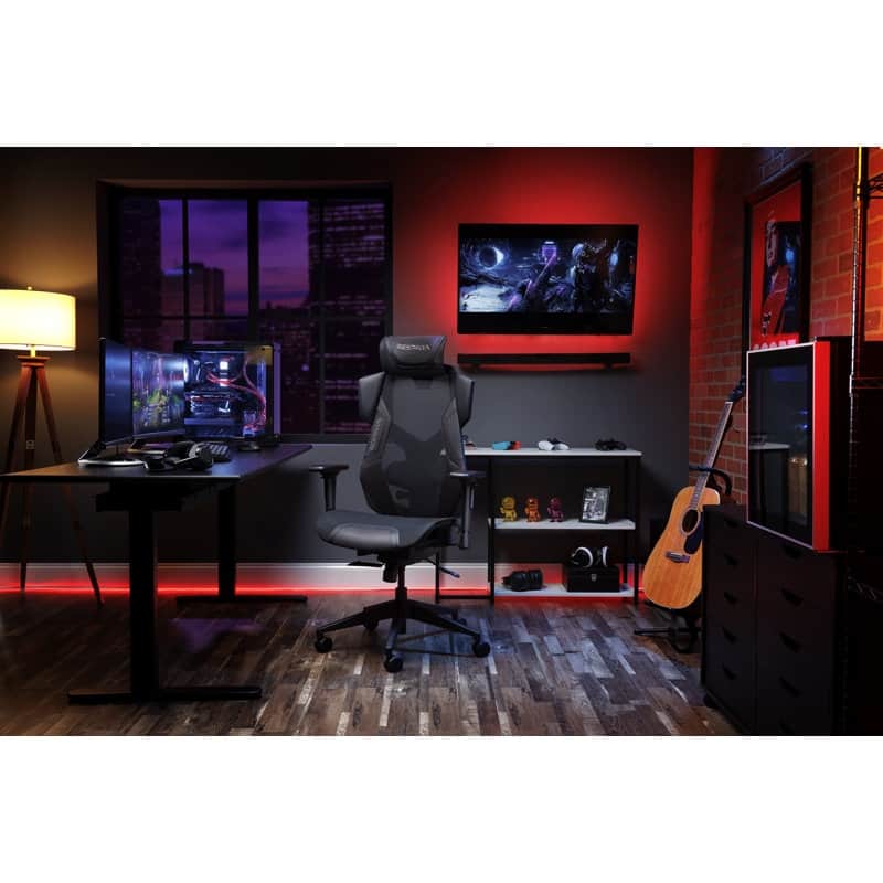 RESPAWN FLEXX Mesh Gaming Chair With Lumbar Support, Adjustable Headrest