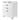 Halifax Bins & Drawers Storage Mobile Cabinet, White