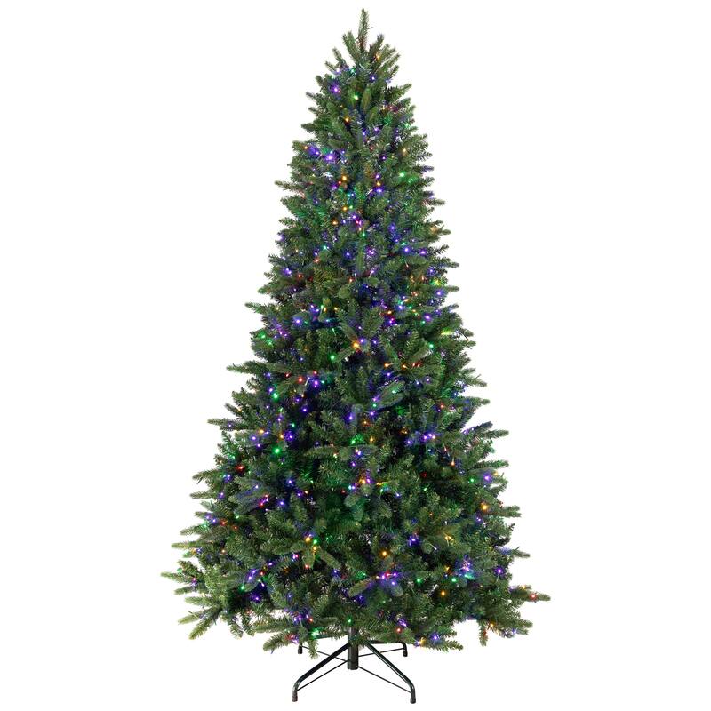 Real Touch™ Elite Pre-Lit Calgary Pine IPT Artificial Christmas Tree - 12' Dual Color LED - over-10-feet