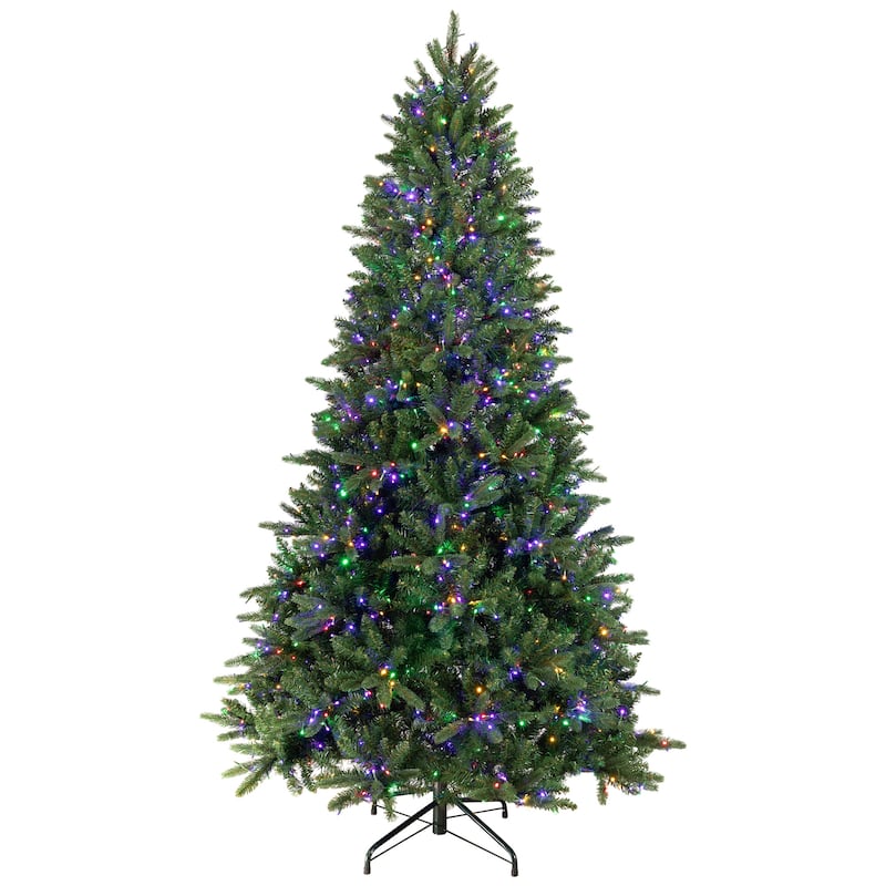 Real Touch™️Elite Pre-Lit Calgary Pine IPT Artificial Christmas Tree - 6' Dual Color LED - 6 Foot