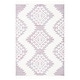 preview thumbnail 69 of 136, SAFAVIEH Moroccan Tassel Shag Iulieana Boho Tribal 2-inch Thick Rug 4' x 6' - Pink/Ivory - Rectangle