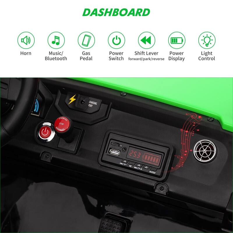 24V Kids 2 Seaters Ride On UTV with Remote Control