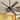 60" Reversible 10-Blade Open-Caged Metal Ceiling Fan with Light and Remote